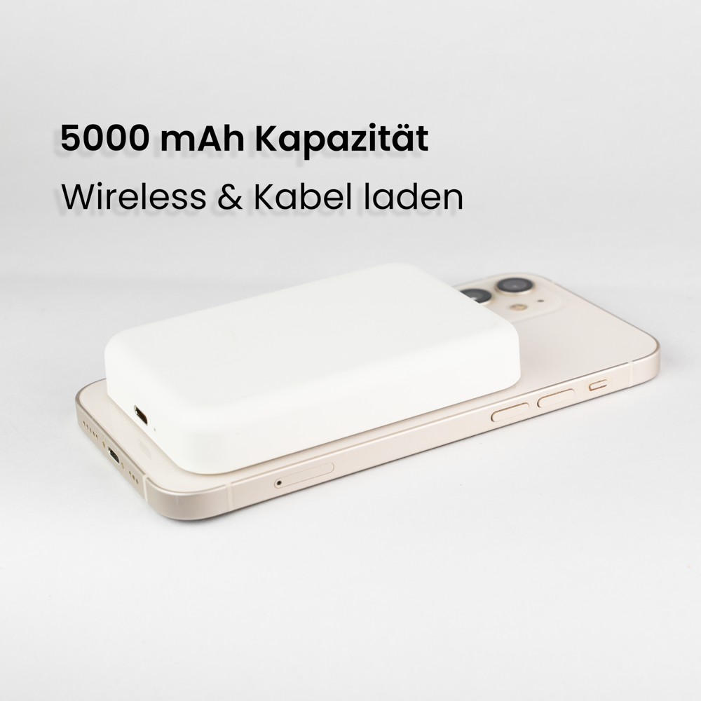 Magnetische 20W Power Bank - Kabelloses Mini-Ladegerät